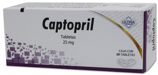 CAPTOPRIL 25 MG 30 TAB LGEN