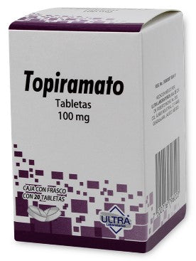 TOPIRAMATO TAB. 100 MG. CAJA C/20