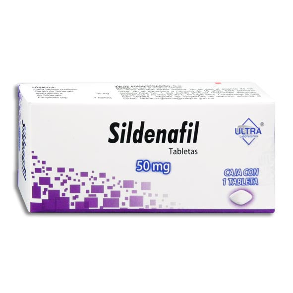 SILDENAFIL TAB. 50 MG. CAJA C/1