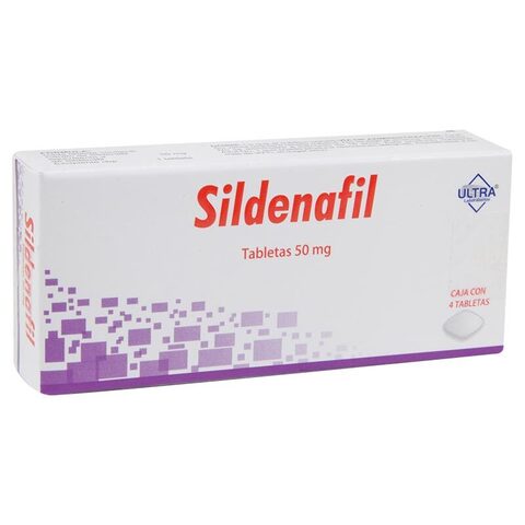 SILDENAFIL TAB. 50 MG. CAJA C/4