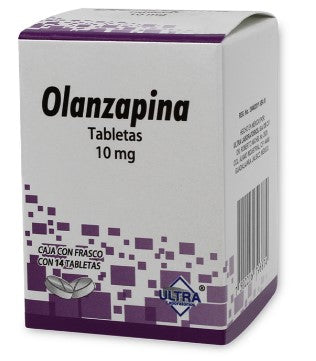 OLANZAPINA TAB. 10 MG. CAJA C/14