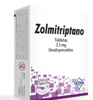 ZOLMITRIPTANO 2 TAB 2.5 MG