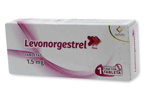 LEVONOGESTREL TAB. 1.5 MG. CAJA C/FCO. C/1