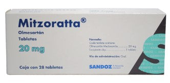 MITZORATTA 20MG TAB C28