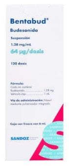 BENTABUD 64MCG 6ML