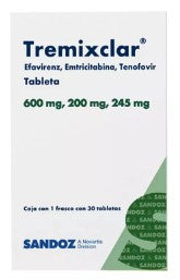 TREMIXCLAR 600/200/245 MG 30TAB