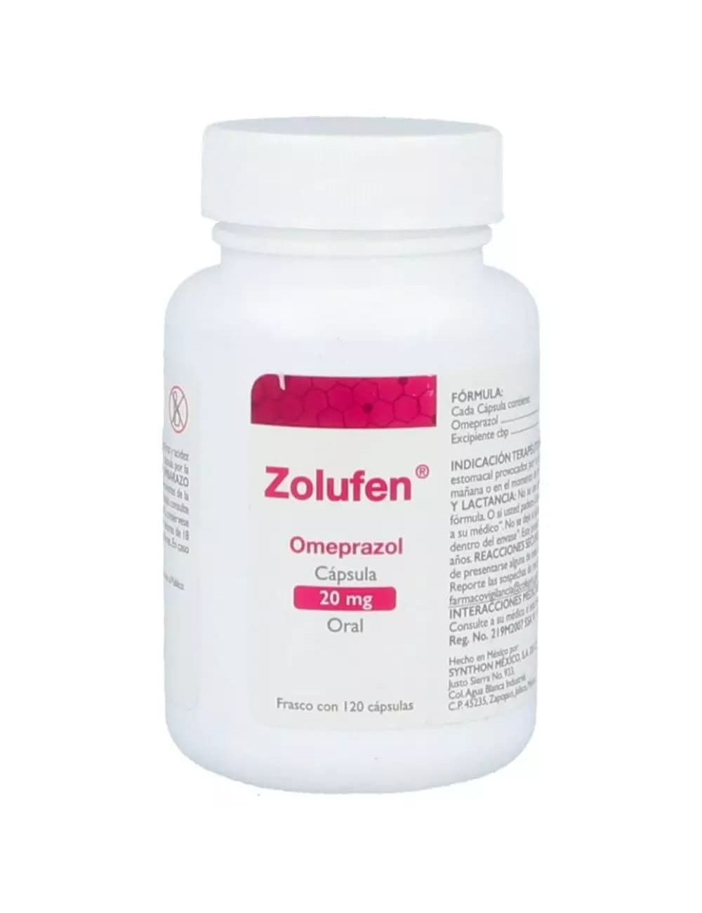 ZOLUFEN CAP. 20 MG. FCO. C/120