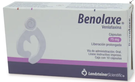 VENLAFAXINA CAP 75 MG CAJA C10 (BENOLAXE)