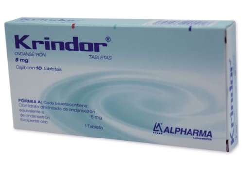 KRINDOR TAB. 8 MG. CAJA C/10