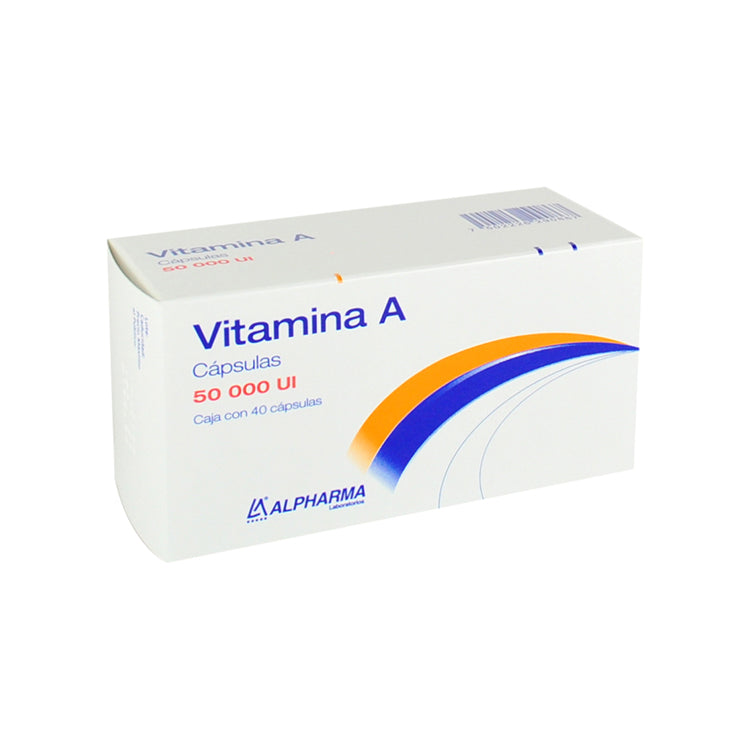 VITAMINA A 50 000UI TAB C40