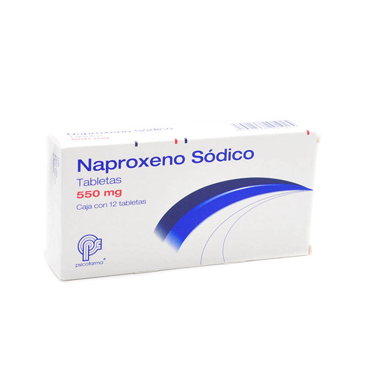 NAPROXENO 550 MG TAB C/12