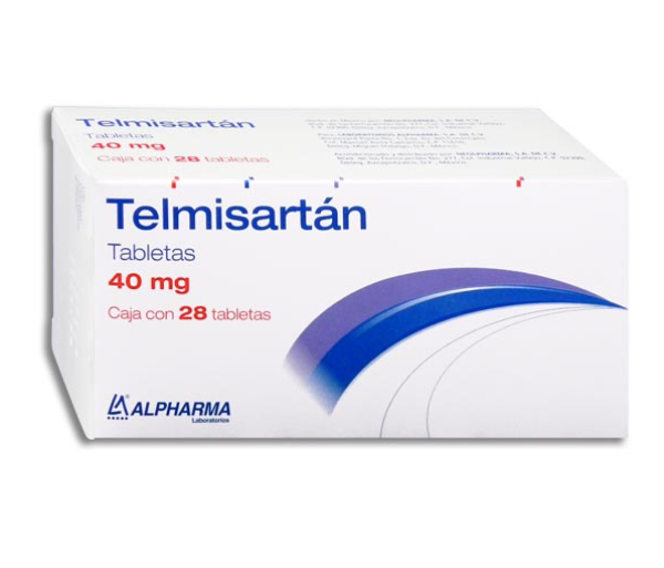 TELMISARTAN TAB 40 MG CAJA C28