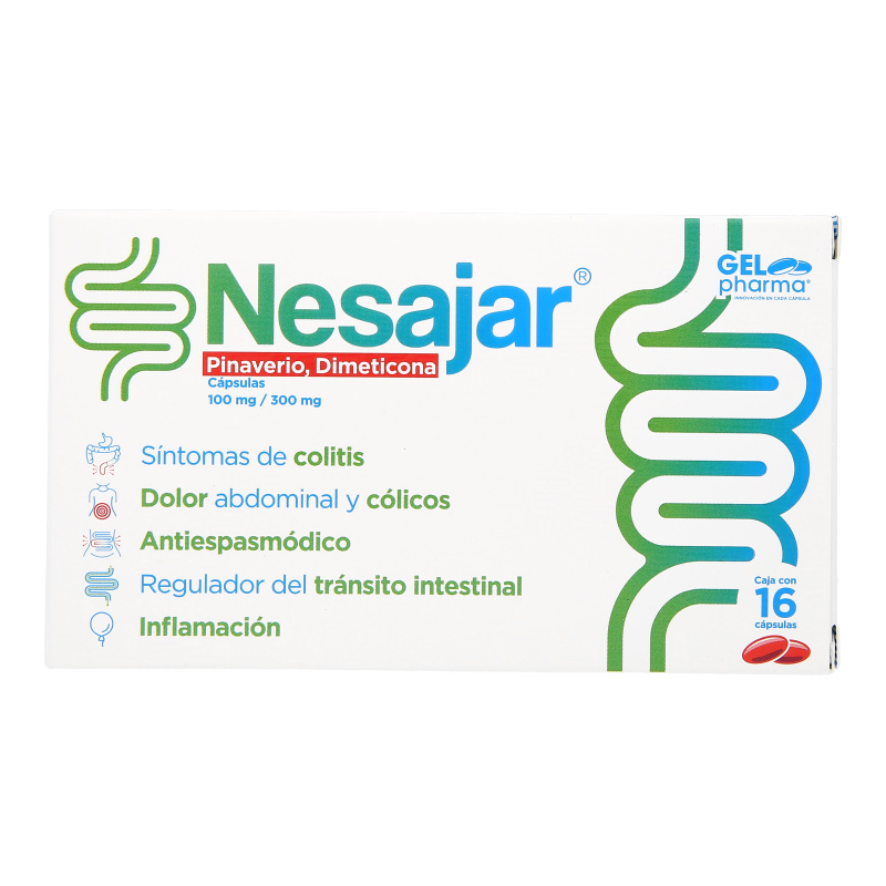 NESAJAR 100/300MG CAPS C16