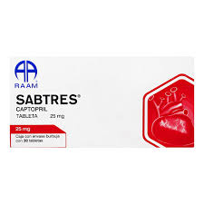 SABTRES (CAPTOPRIL 25MG) 30TABS