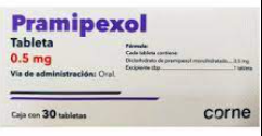 PRAMIPEXOL 0.5 MG 30 TAB G LGEN