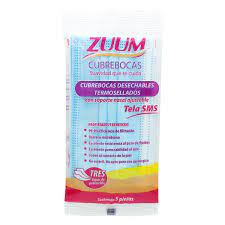 CUBREBOCAS DESCH ZUUM 3CAP 5PZA