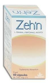 ZEH´N CAP 545 MG CAJA CFCO C60 (L-TEANINA,L-TRIPTOFANO,INOSITOL)
