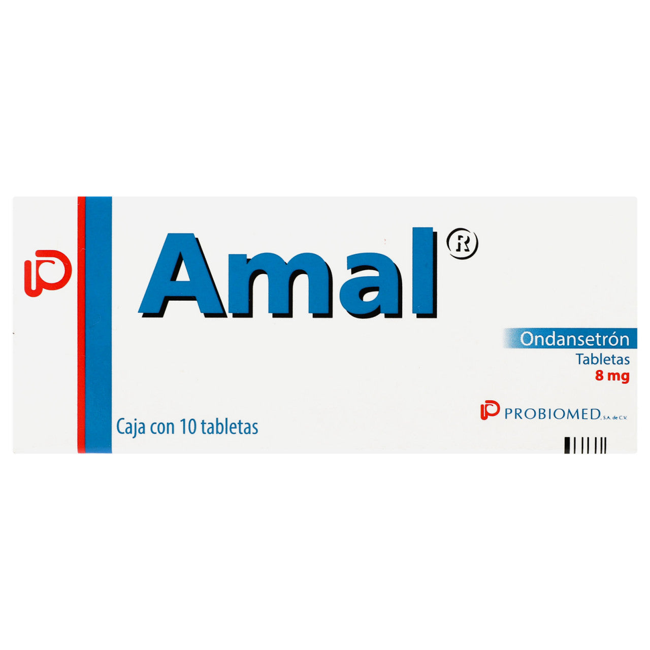 AMAL 8MG C/10 TABS.