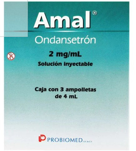 AMAL 8MG. C/3 AMPS. 4ML