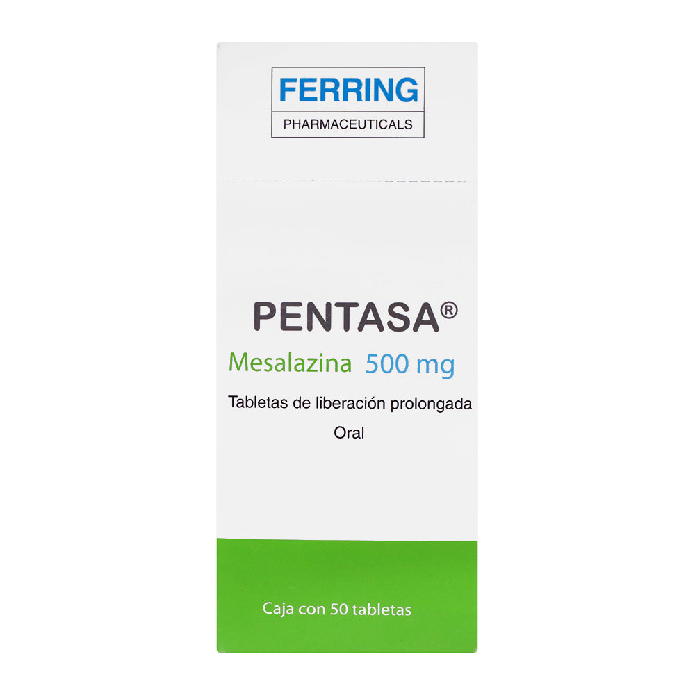 PENTASA 500 MG 50 TAB