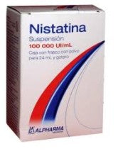 NISTATINA SUSP. FCO. C/PVO. P/24 ML.