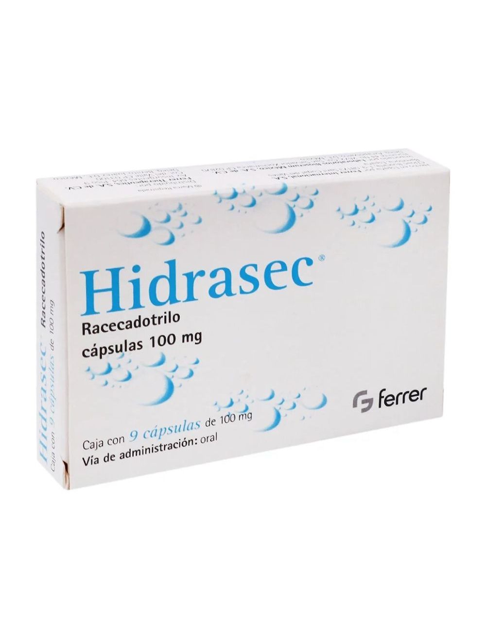 HIDRASEC 100MG CAP C9