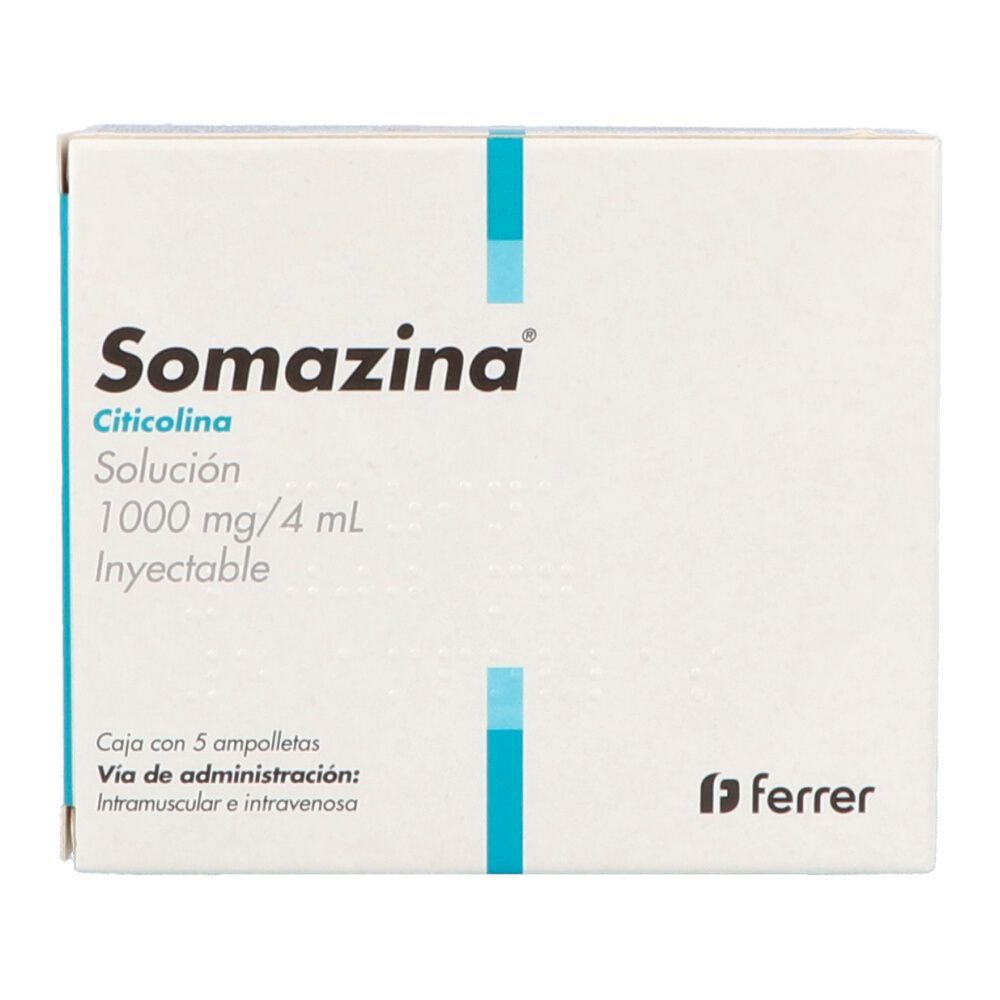 SOMAZINA 1000MG 4ML AMP C5