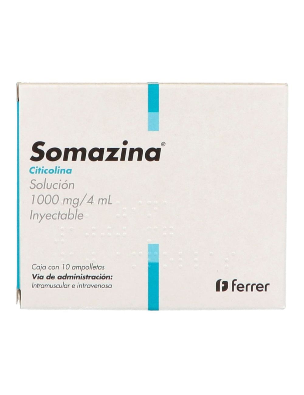 SOMAZINA 1000MG 4ML AMP C10