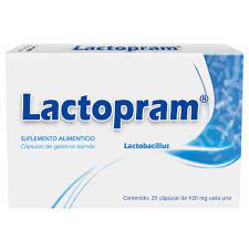 LACTOPRAM 20 CAPS 430 MG