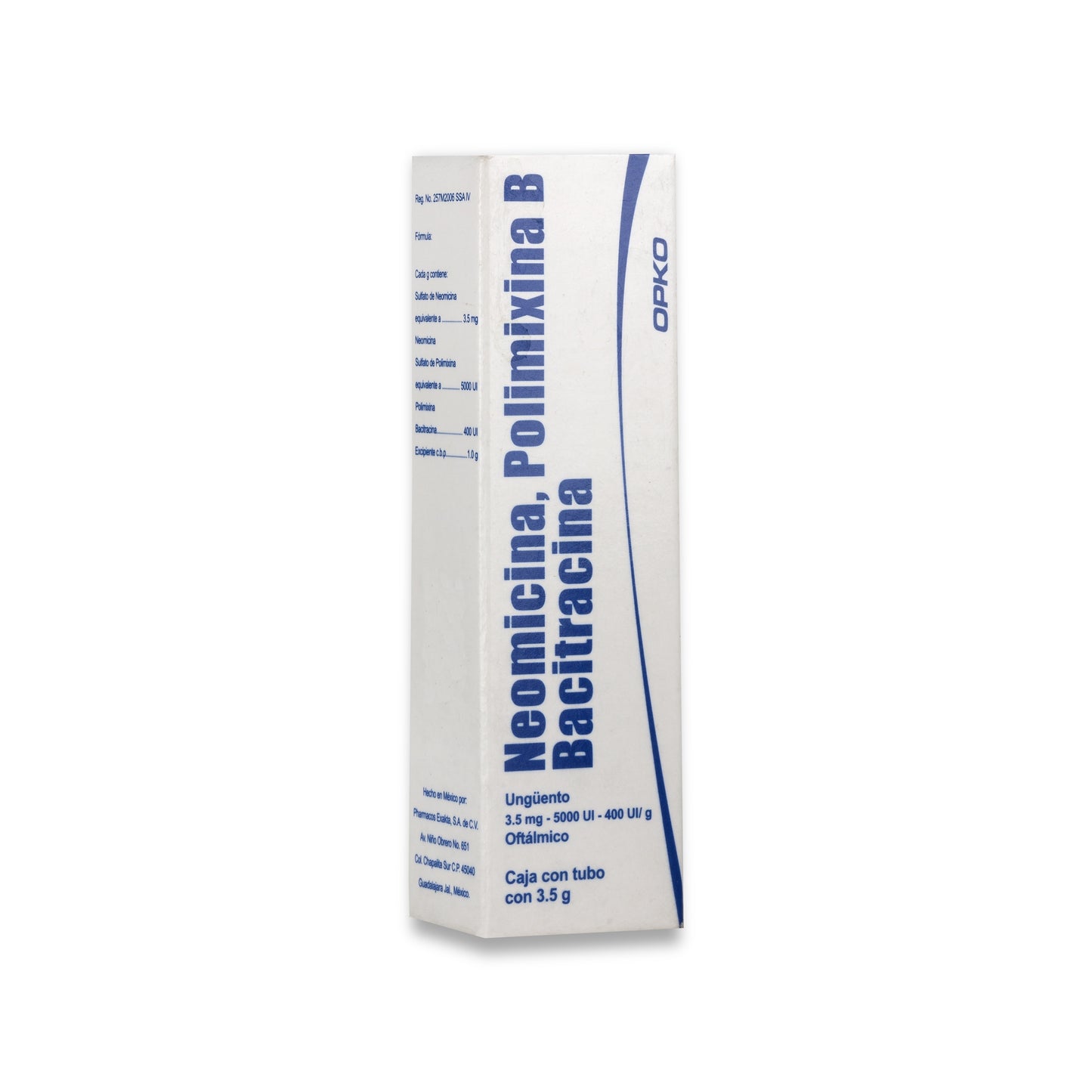 NEOMICINA POLIMIXINA B BACITRACINA UNG. OFTAL. TUBO C/3.5 G.