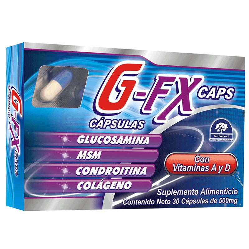 G-FX CAPS 30 CAPS 113.6/50/10/500 MG