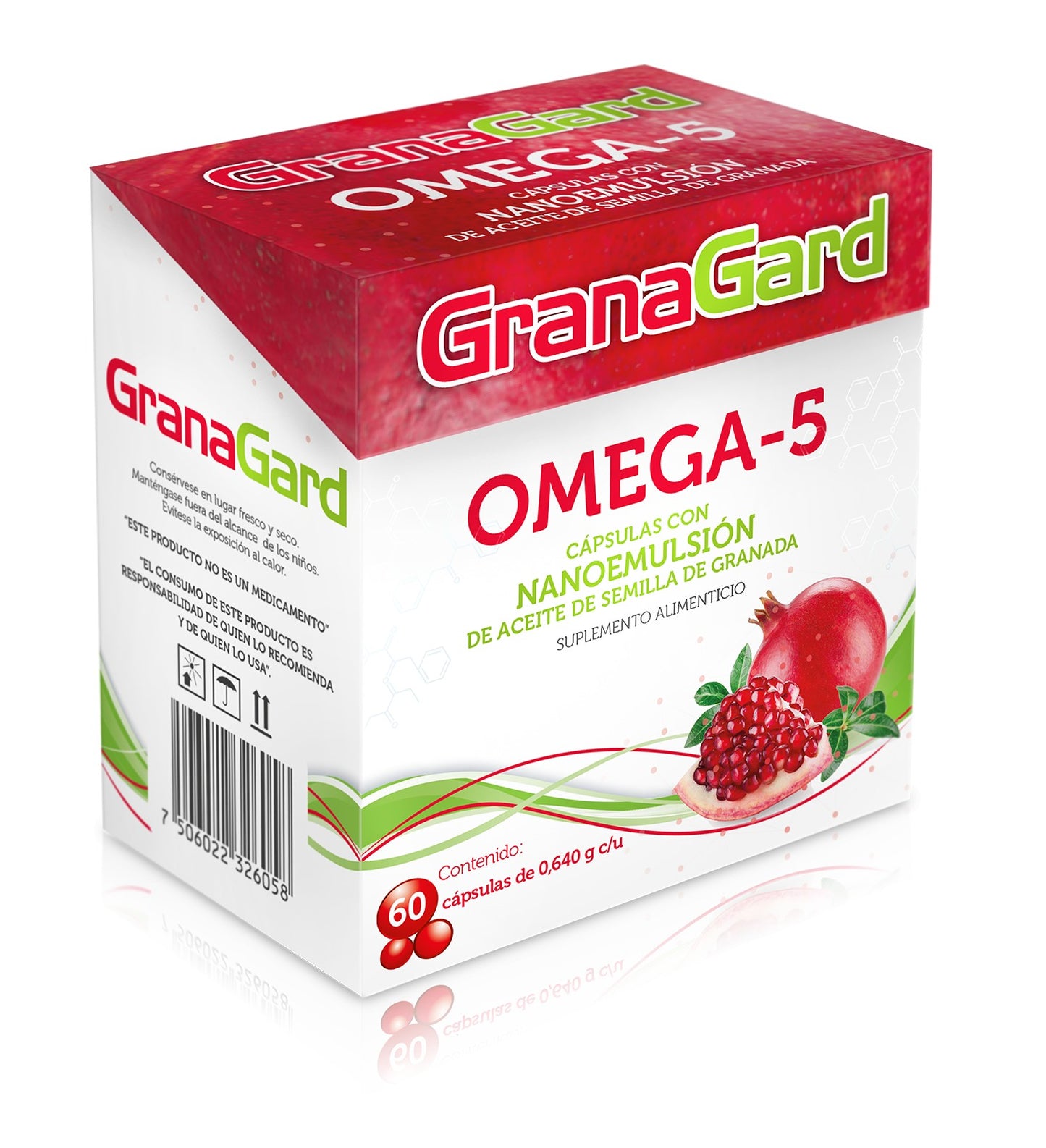 GRANAGARD OMEGA 5 NANOEMULSION - CAP 60