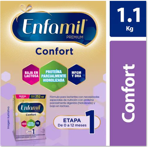 ENFAMIL CONFORT 0 A 12M 2BSAS 550G
