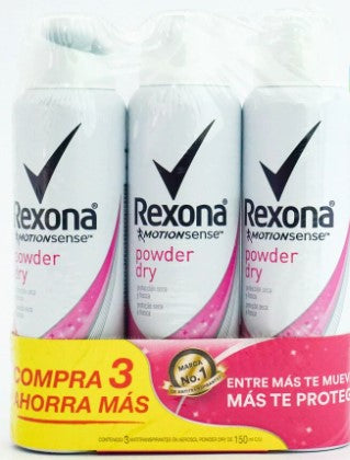 DESOD REXONA WOM POW DRY90G 3PACK