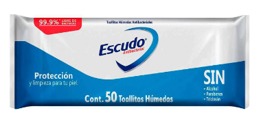 TAS HUM ESCUDO ANTBAC C/50