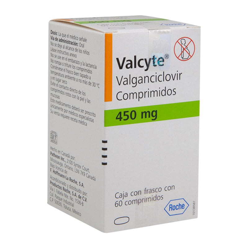 VALCYTE 450MG C/60 COMP.