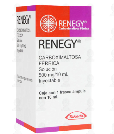 RENEGY 500 MG SOL INY 10ML AMP