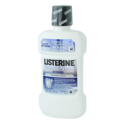 LISTERINE WHITENING EXT 236ML