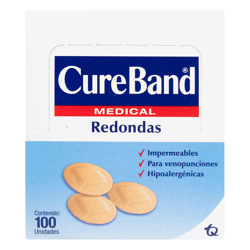 CUREBAND VENDITAS REDONDAS C/100 N