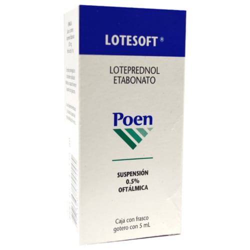 LOTESOFT 0 5% SUSP OFT 5ML
