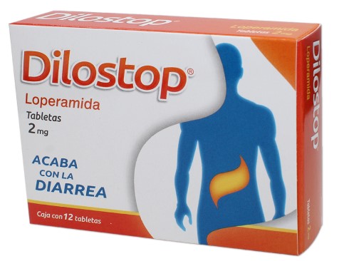 DILOSTOP TAB. 2 MG. CAJA C/12