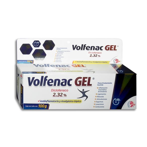 VOLFENAC GEL CAJA CTUBO 100 G