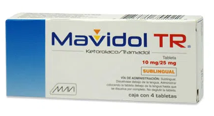 MAVIDOL TR SUBLINGUAL 4 TAB 25/10 MG