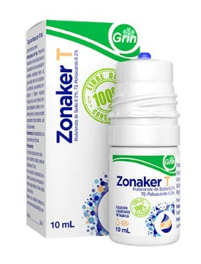 ZONAKER T 0.2% SOL OFT 10 ML N
