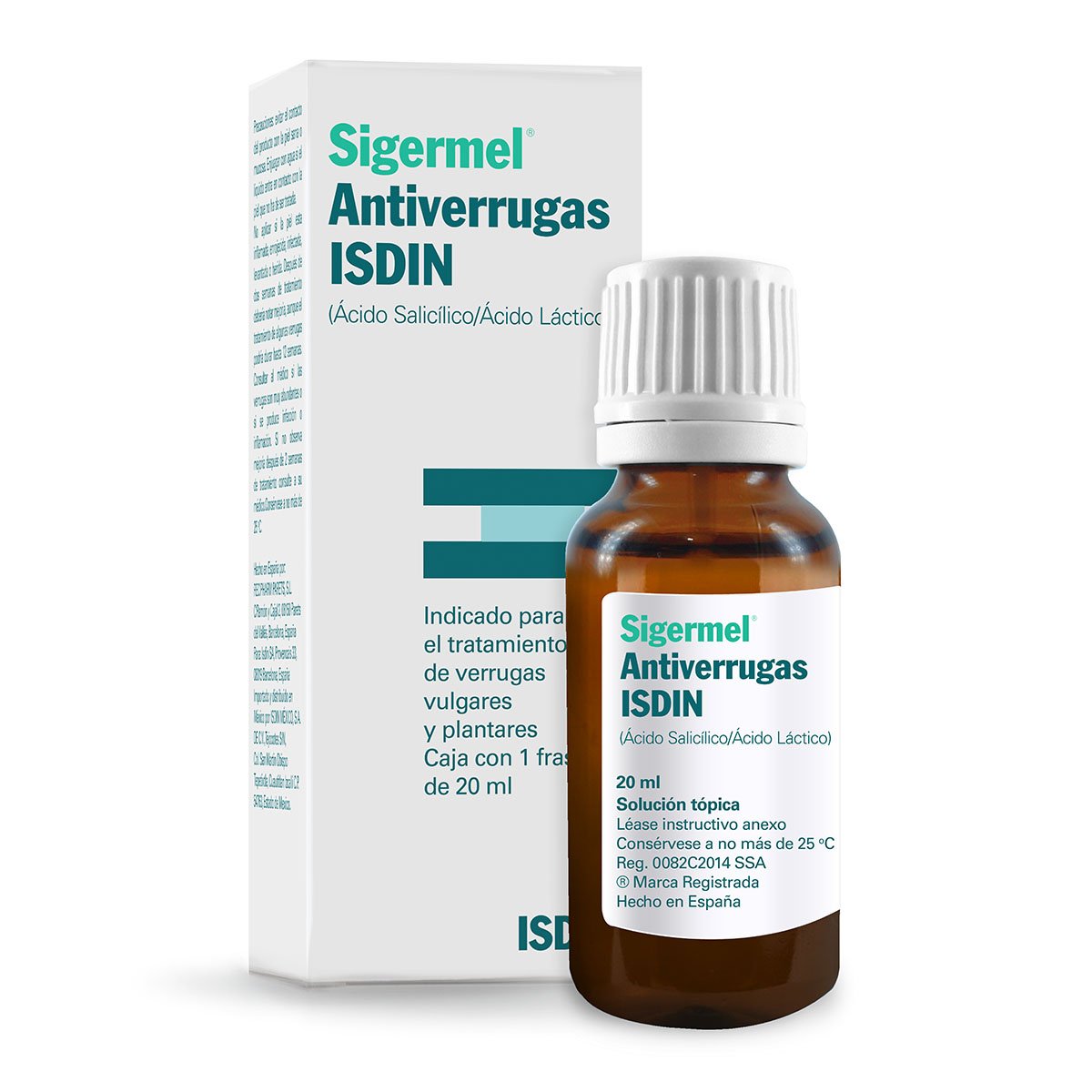 SIGERMEL SOLUCION ANTIVERRUGAS 20 ML