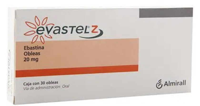 EVASTEL Z 20MG OBLEAS C30