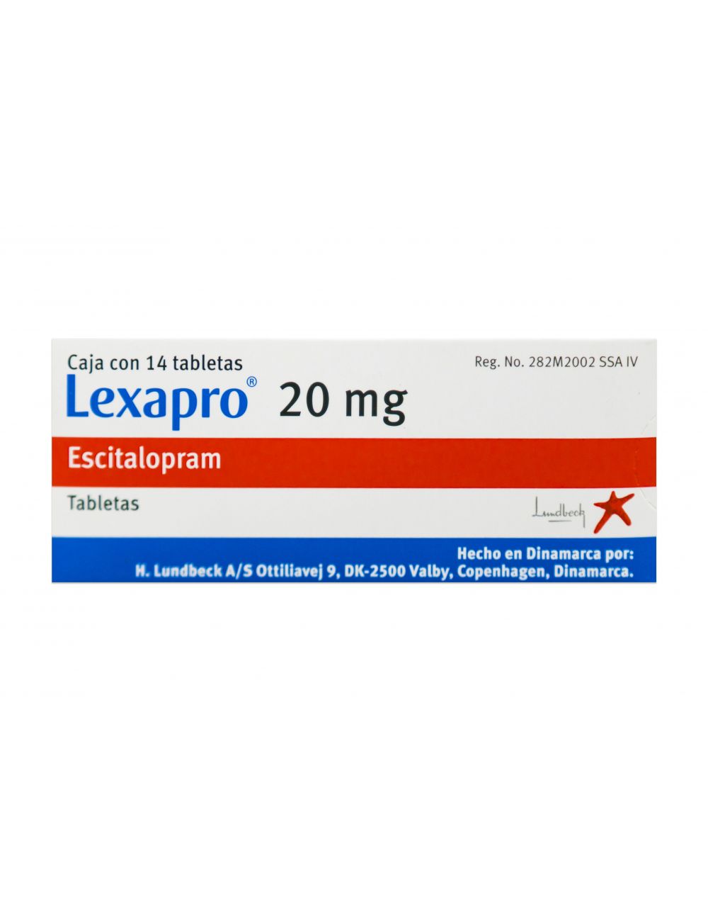 LEXAPRO 20MG TAB C14