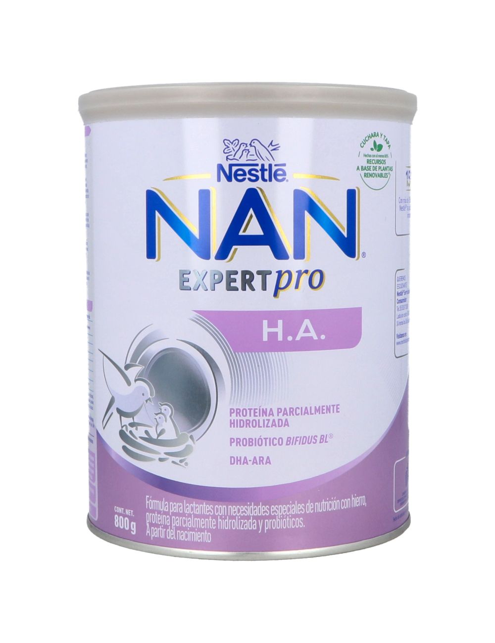 NAN HA 1 FORMULA LACTEA PVO 800G Farma Leal nan-ha-1-formula-lactea-pvo-800g-farma-leal