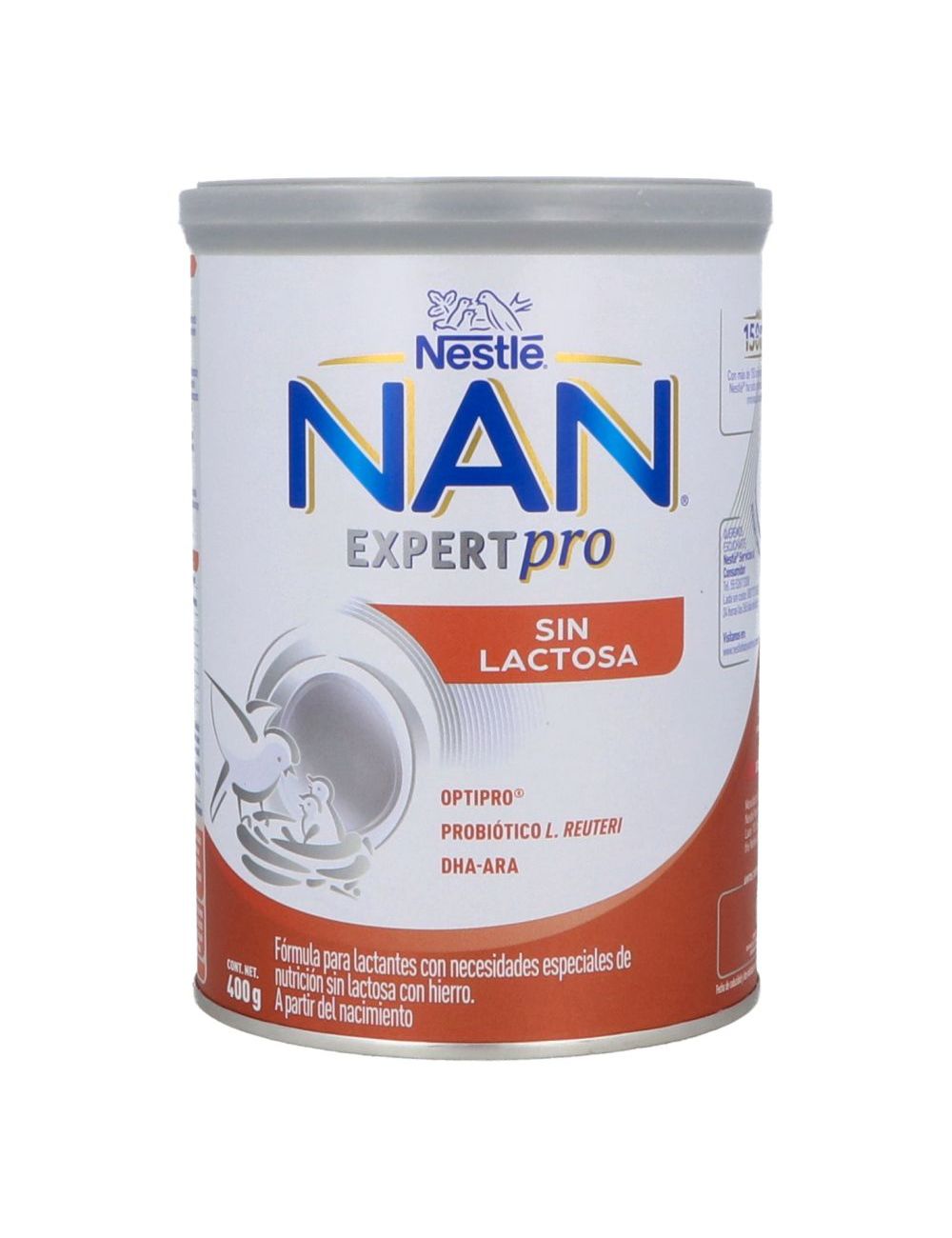 NAN LECHE S/LACTOSA 400 G