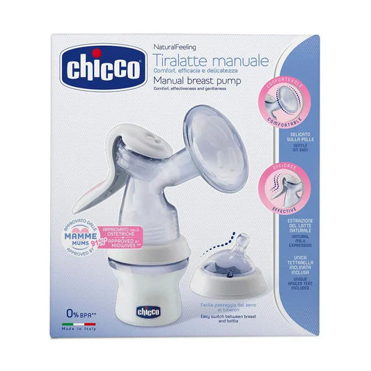 Extractor Manual De Leche Materna Marca Chicco
